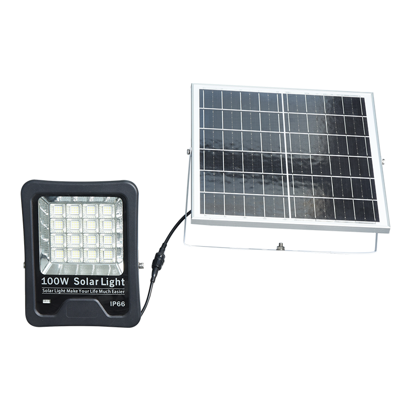 PY-SLFL20-100W Lithium-Ion Batteri Solar Flood Light
