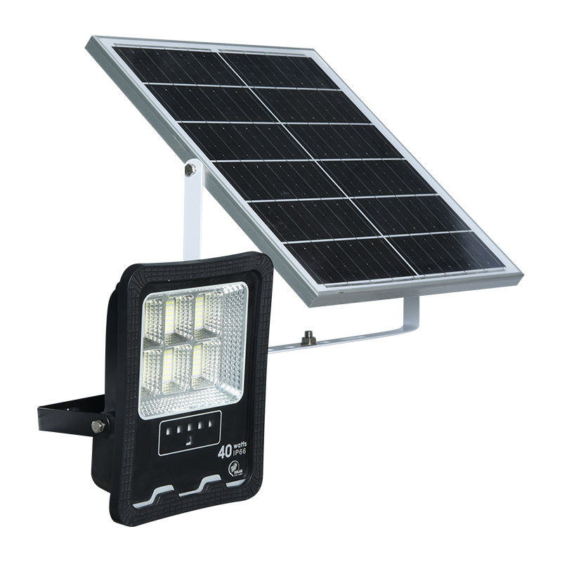 PY-SLFL20-40W utendørs lavt energiforbruk solar flomlys