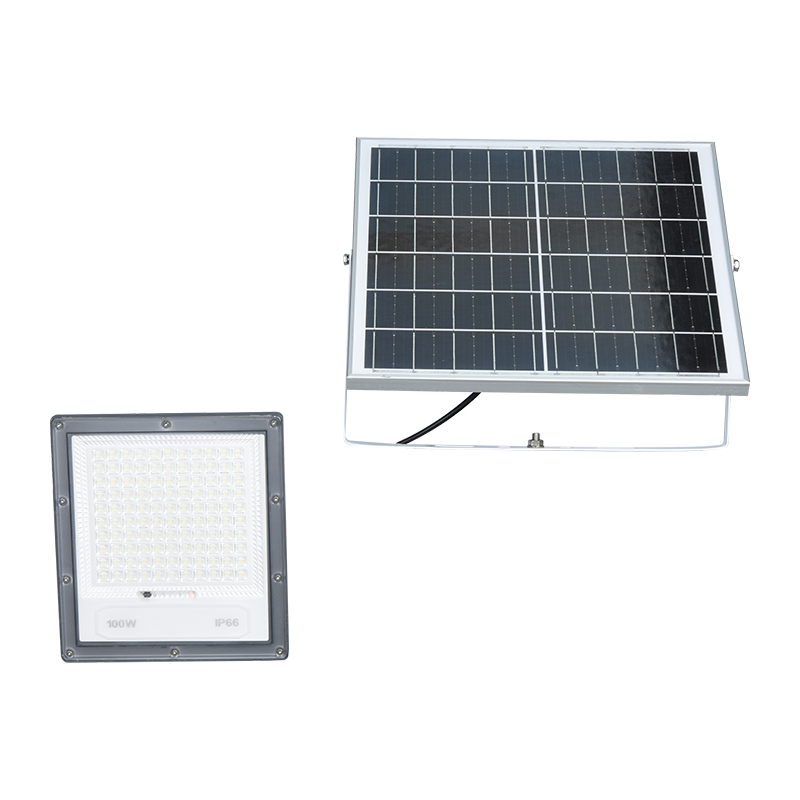 PY-SLFL40-100W Utendørs miljøvennlig solar flomlys