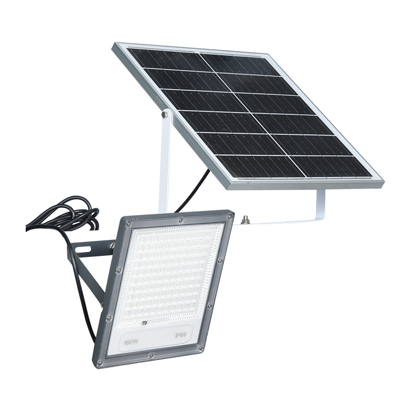 PY-SLFL40-100W Utendørs miljøvennlig solar flomlys